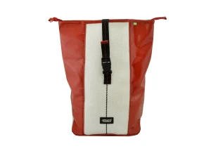 George M upcycled backpack recycled uplcycling bags 38a Rebago