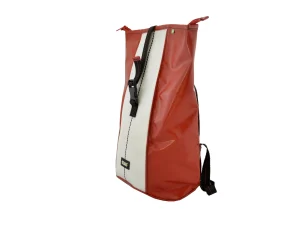 George M upcycled backpack recycled uplcycling bags 38b Rebago