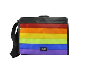 KARL shoulder bag L upcycled backpack recycled upcycling bags 5d Rebago