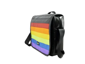KARL shoulder bag L upcycled backpack sustainable bags 16ab Rebago