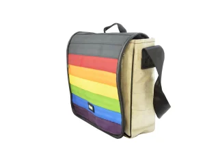 KARL shoulder bag L upcycled backpack sustainable bags 56ab Rebago