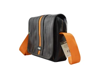 Pablo upcycled truck tarpaulin shoulder bag sustainable backpacks 10ab Rebago