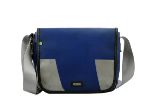 Pablo upcycled truck tarpaulin shoulder bag sustainable backpacks 11a Rebago