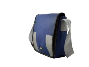 Pablo upcycled truck tarpaulin shoulder bag sustainable backpacks 11b Rebago