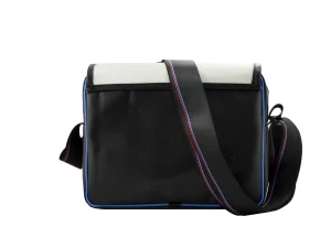 Pablo upcycled truck tarpaulin shoulder bag sustainable backpacks 15c Rebago