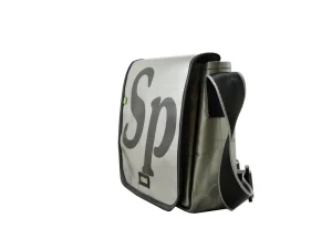 Pablo upcycled truck tarpaulin shoulder bag sustainable backpacks 34b Rebago