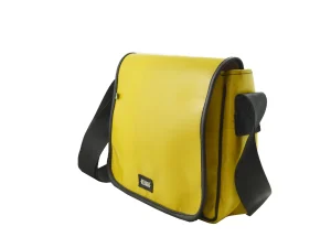Pablo upcycled truck tarpaulin shoulder bag sustainable backpacks 3b Rebago