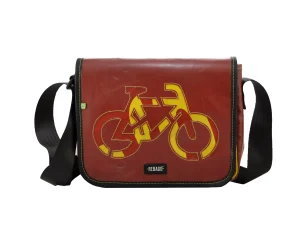 Pablo upcycled truck tarpaulin shoulder bag sustainable backpacks 43aa Rebago