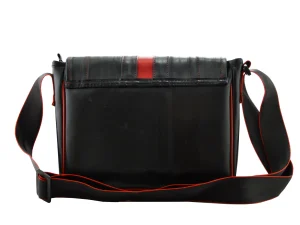 Pablo upcycled truck tarpaulin shoulder bag sustainable backpacks 50c Rebago