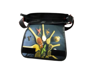 Pablo upcycled truck tarpaulin shoulder bag sustainable backpacks 50d Rebago