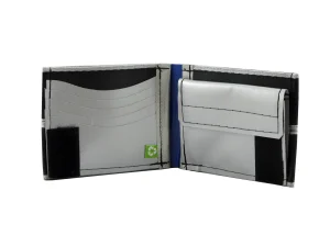 SEAT BELT CARD WALLET upcycled backpack recycled sustainable bags 13b Rebago