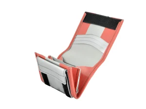 SMALL WALLET from upcycled truck tarpaulin, recycling bags 12c Rebago
