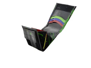 SMALL WALLET from upcycled truck tarpaulin, recycling bags 15ab Rebago
