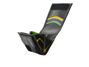 SMALL WALLET from upcycled truck tarpaulin, recycling bags 18ab Rebago