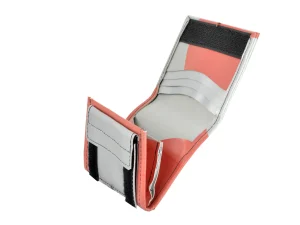 SMALL WALLET from upcycled truck tarpaulin, recycling bags 22c Rebago