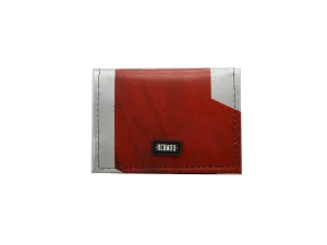 SMALL WALLET from upcycled truck tarpaulin, recycling bags 2a Rebago