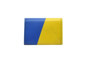 SMALL WALLET from upcycled truck tarpaulin, recycling bags 3b Rebago