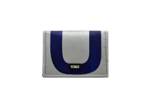 SMALL WALLET from upcycled truck tarpaulin, recycling bags 4a Rebago