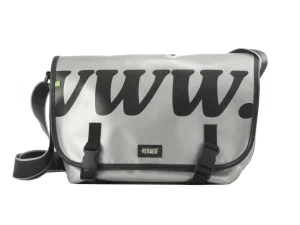 STANLEY recycled tarpaulin bag, truck cover sustainable messenger 8a Rebago
