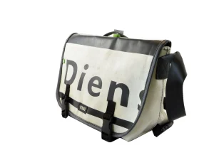 STANLEY recycled tarpaulin bag, truck cover sustainable messenger 9b Rebago
