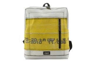 DAVID L upcycled backpack rebago recycled upcycling bags 191 Rebago