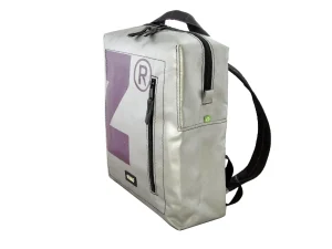 DAVID L upcycled backpack rebago recycled sustainable bags 59b Rebago
