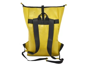 GEORGE XL big rolltop upcycled backpack recycled upcycling bags 41j Rebago