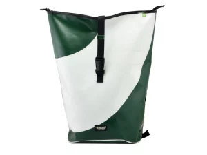 GEORGE XL big rolltop upcycled backpack recycled upcycling bags 93f Rebago