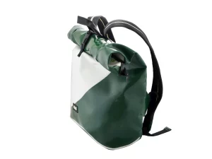 GEORGE XL big rolltop upcycled backpack recycled upcycling bags 93j Rebago