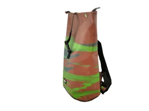 George M upcycled backpack recycled bags 55g Rebago