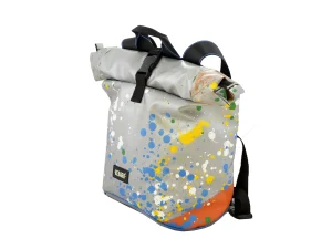 George M upcycled backpack recycled bags 57g Rebago