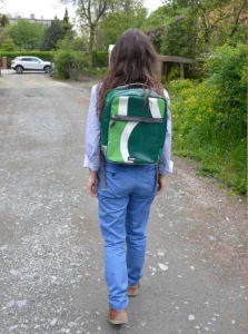 bob backpack from truck tarpaulin 1 Rebago