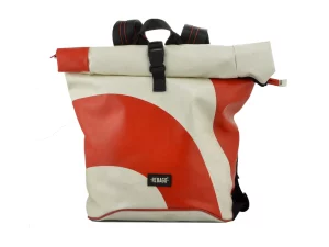 GEORGE XL big roll upcycled backpack rebago recycled upcycling bags 35 Rebago