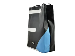 BASIC SHOPER bag from truck tarpaulin recycled upcycling bags 28ab Rebago