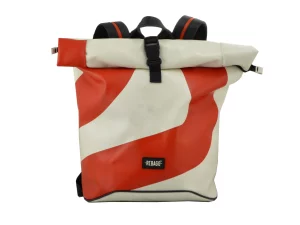 GEORGE XL big roll upcycled backpack rebago recycled upcycling bags 44 Rebago