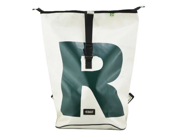 GEORGE XL big roll upcycled backpack rebago recycled upcycling bags 45 Rebago