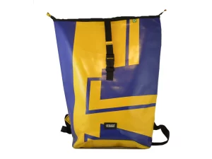 GEORGE XL big roll upcycled backpack rebago recycled upcycling bags 66 Rebago