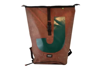 GEORGE XL big roll upcycled backpack rebago recycled upcycling bags 69 Rebago