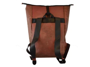 GEORGE XL big roll upcycled backpack rebago recycled upcycling bags 70 Rebago