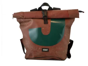 GEORGE XL big roll upcycled backpack rebago recycled upcycling bags 71 Rebago
