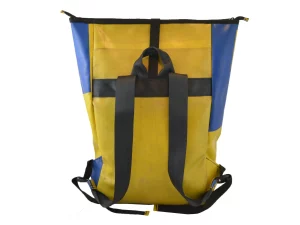 GEORGE XL big roll upcycled backpack rebago recycled upcycling bags 77 Rebago