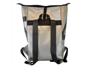 GEORGE XL big roll upcycled backpack rebago recycled upcycling bags 80 Rebago
