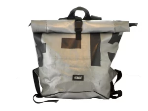 GEORGE XL big roll upcycled backpack rebago recycled upcycling bags 81 Rebago