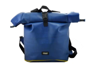 GEORGE XL big rolltop upcycled backpack recycled upcycling bags 116g Rebago