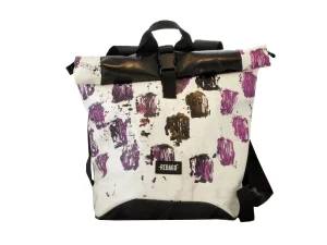 George M upcycled backpack recycled bags 22 Rebago