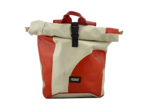 George M upcycled backpack recycled sustainable bags 60e Rebago