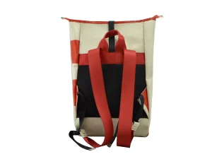 George M upcycled backpack recycled sustainable bags 60h Rebago