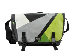 STANLEY recycled tarpaulin bag, truck cover sustainable messenger 18a Rebago