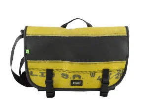 STANLEY recycled tarpaulin bag, truck cover sustainable messenger 19a Rebago