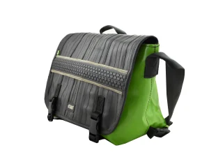 STANLEY recycled tarpaulin bag, truck cover sustainable messenger 21b Rebago